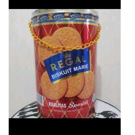 

MURAH LEBAY Biskuit Marie Regal Kaleng 1 kg Promo Termurah