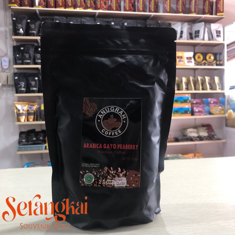 

Arabika Gayo Peaberry 250 gr asli Aceh