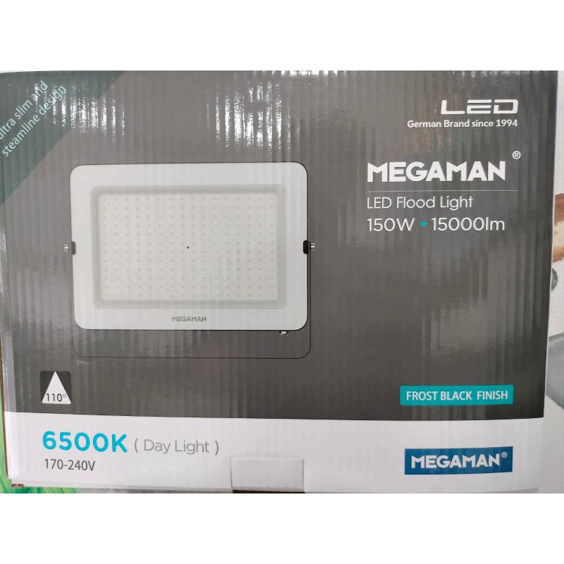 Lampu TEMBAK/SOROT/FLOODLIGHT 150watt Cahaya putih - MEGAMAN