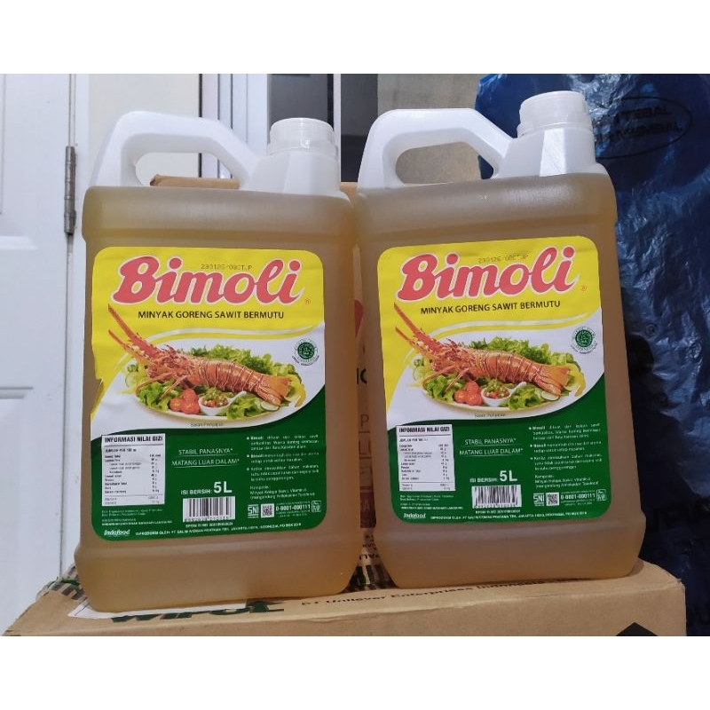 

minyak goreng Bimoli 5Liter jerigen