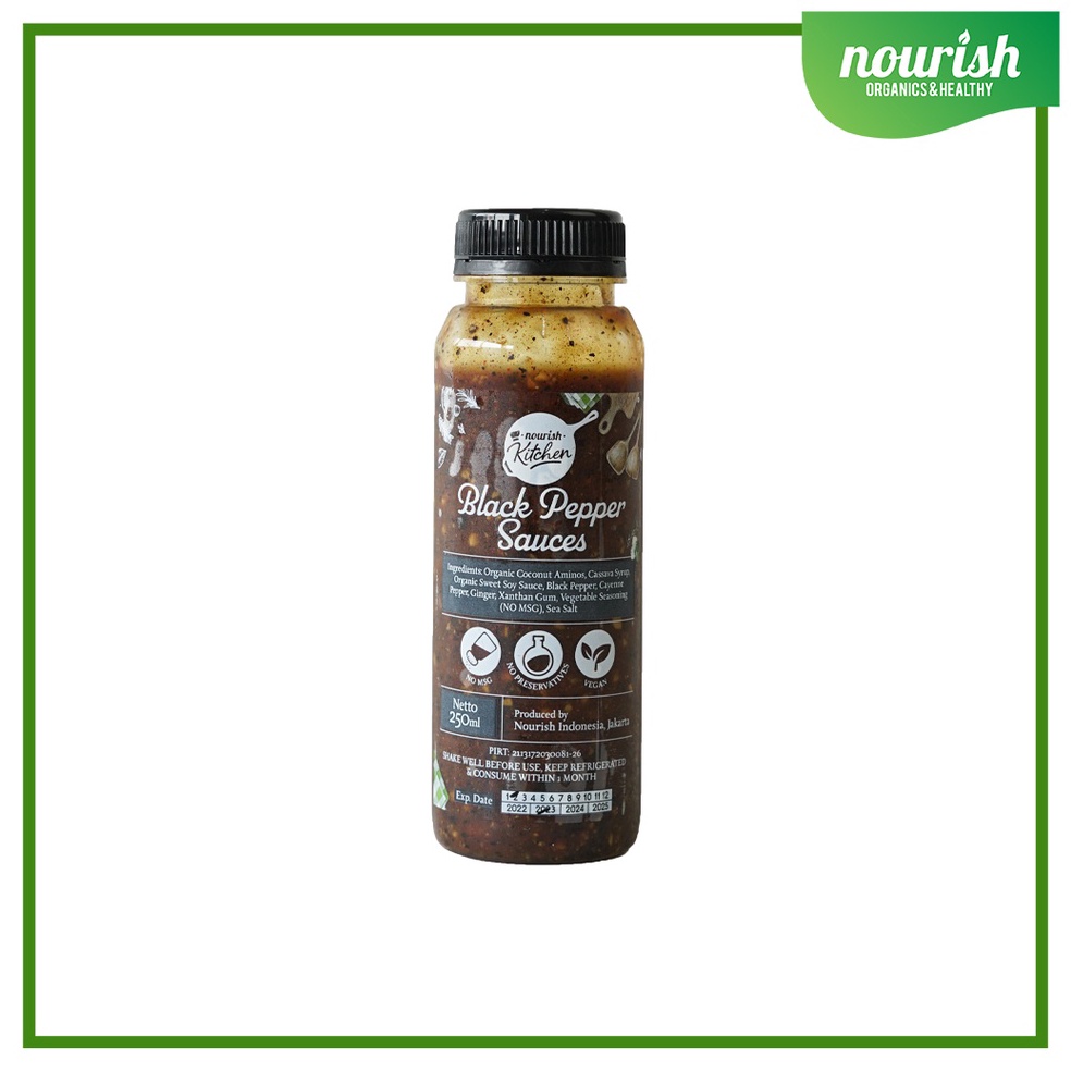 

ORIGINAL Black Pepper Sauces 25ml Saus Lada Hitam NO MSG