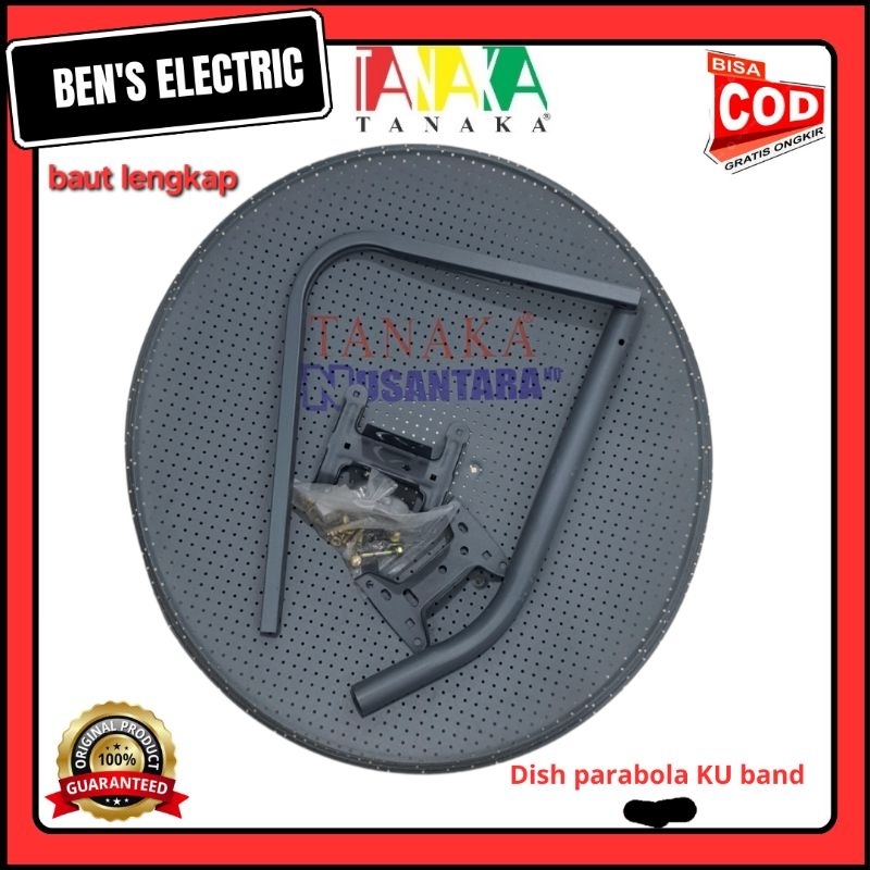dish / payung parabola mini bolong tanaka KU band 65cm