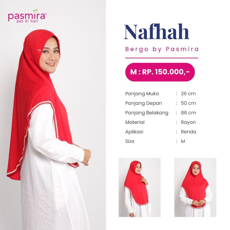 Kerudung Instan Nafhah L Pasmira Ori