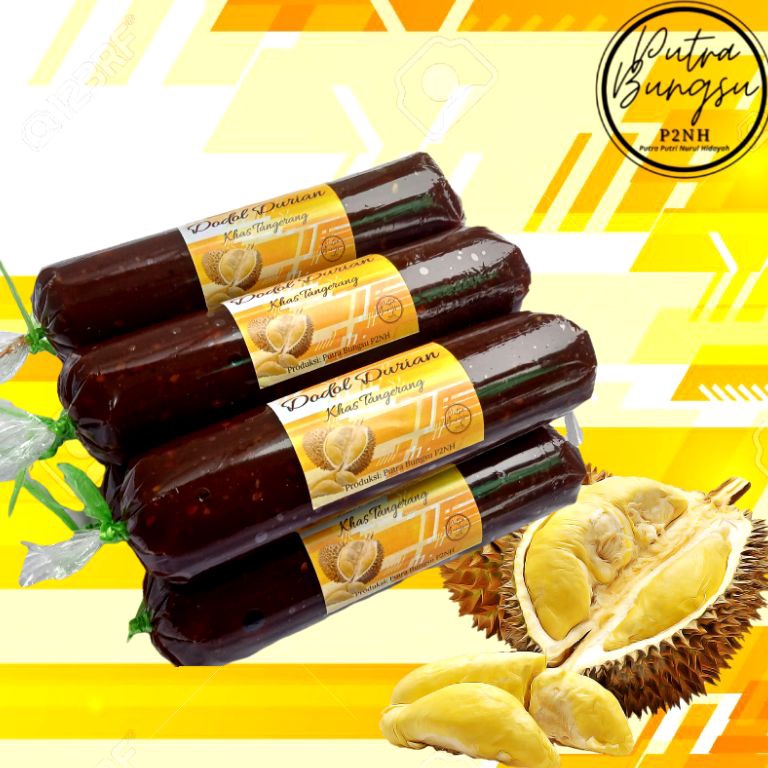 

Swip up Dodol Durian Asli Khas Tangerang 2 gr Halal