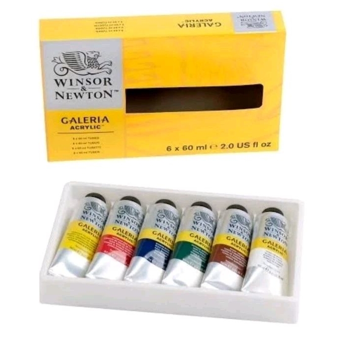 

GALERIA ACRYLIC PAINT SET 6 X 60 ML WINSOR & NEWTON