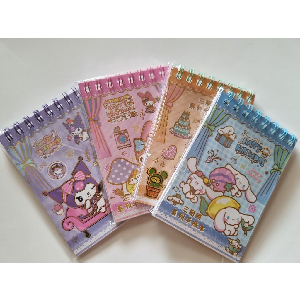 

buku mini stiker sanrio 3D pocket