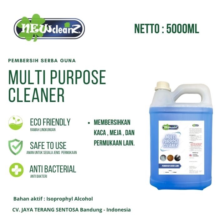 MPC multi purpose cleaner pembersih kaca / meja / serbaguna newcleanz 5000ml / 5Liter