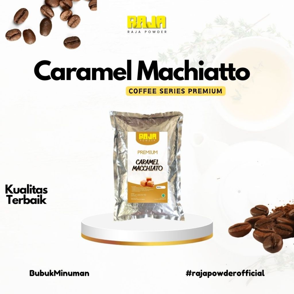 

Bubuk Caramel Macchiato Bubuk Minuman Caramel Macchiato Powder 1 kg / 1000 gram PREMIUM