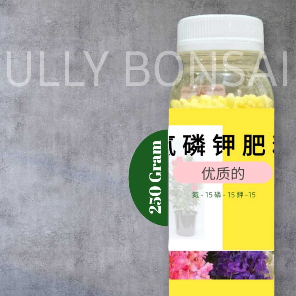 Npk 15 15 15 Import Pupuk NPK Import Premium Untuk Buah Bunga Dan Daun 250gr