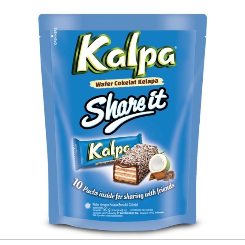 

Kalpa Wafer Cokelat Share It Pouch 10 x 9 g