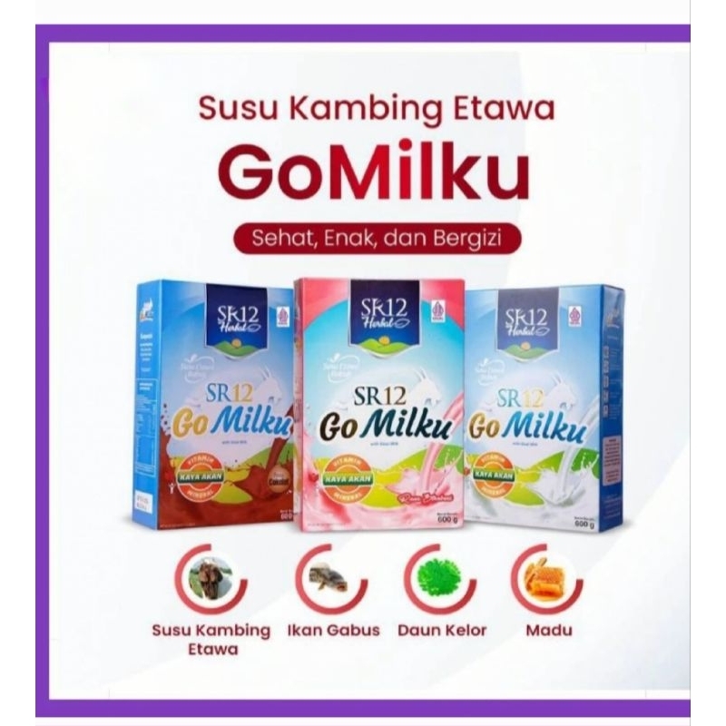 

Susu Kambing Etawa||GoMilku 3 varian