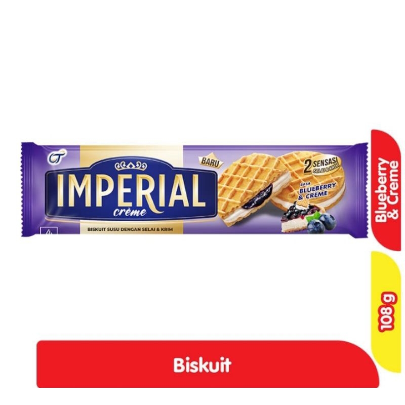 

IMPERIAL Creme Biskuit Blueberry & Creme 108 g