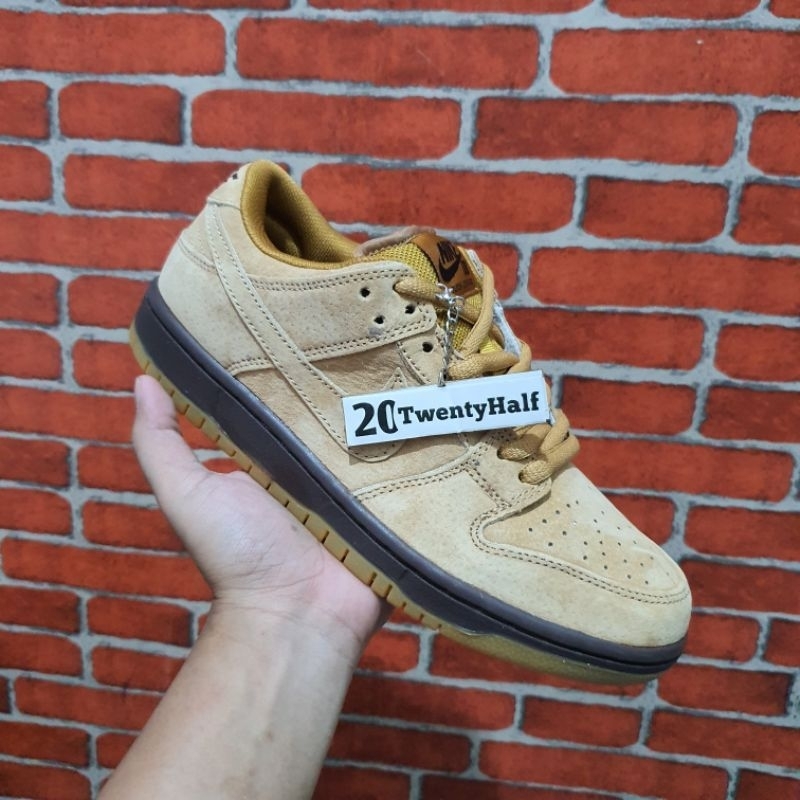 nike sb dunk low wheat premium original