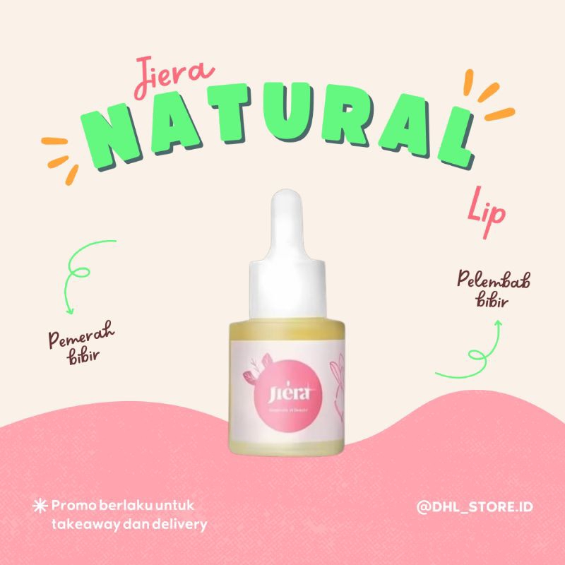 PENCERAH BIBIR DALAM 5 HARI DIJAMIN AMPUH I  JIERA LIP SERUM ORIGINAL | SERUM BIBIR | PELEMBAB BIBIR