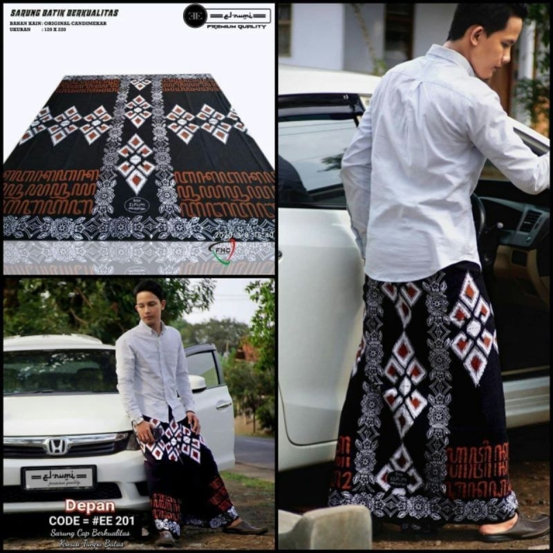SARUNG BATIK EL RUMI BANYAK MOTIF ASLI PEKALONGAN