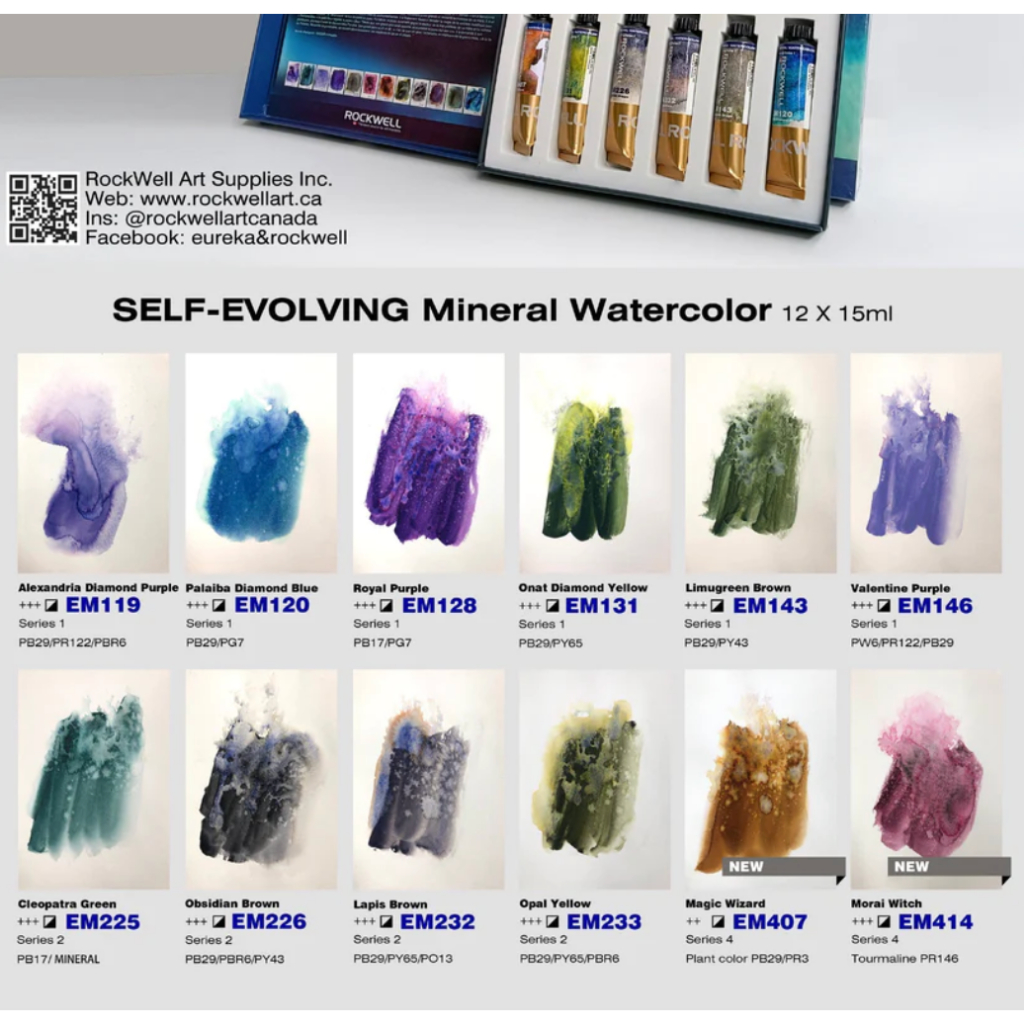 

Rockwell Magic Set Self Evolving Watercolor Share Pan / Rockwell Watercolor Share Pan