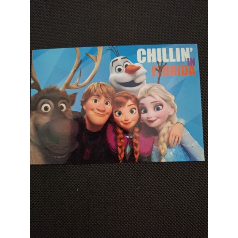 

kartu pos frozen/disney postcard