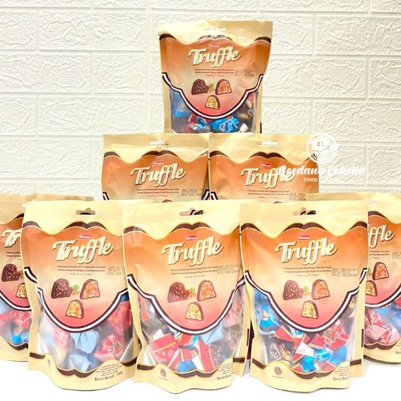 

ORIGINAL Coklat Elvan Arab Turki Truffle Chocolate Assortment 15gr ED 225