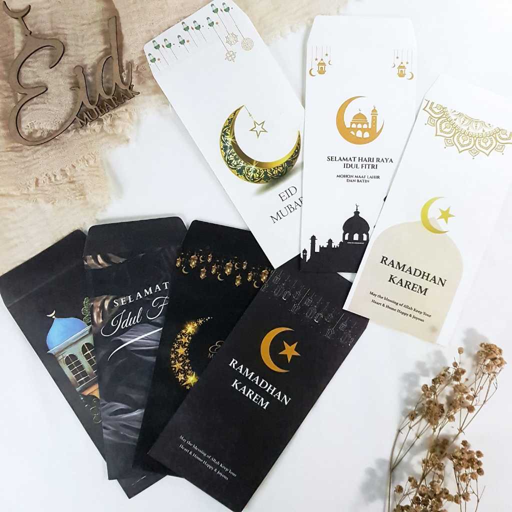 

[ISI 10 LEMBAR] AMPLOP LEBARAN 2025 / AMPLOP ANGPAU IDUL FITRI 2025 by. TOOKE