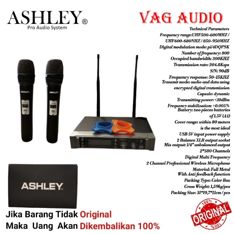 MIC WIRELESS ASHLEY MC PRO