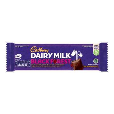 

Cadbury Dairy Milk Chocolate Black Forest 62 g