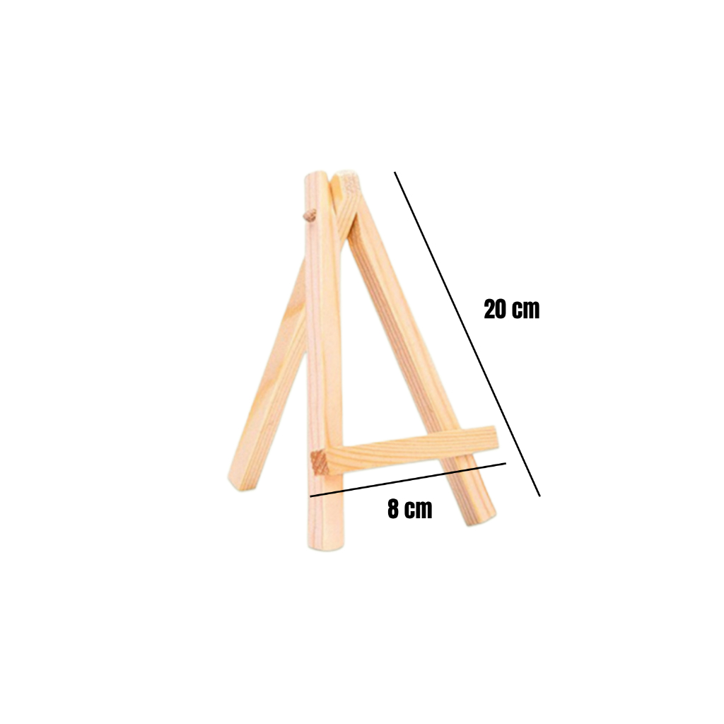 

Dudukan Kayu Mini Stand/ Stand Foto/ Stand Lukis/ Stand Estetik Hiasan Kayu DIY