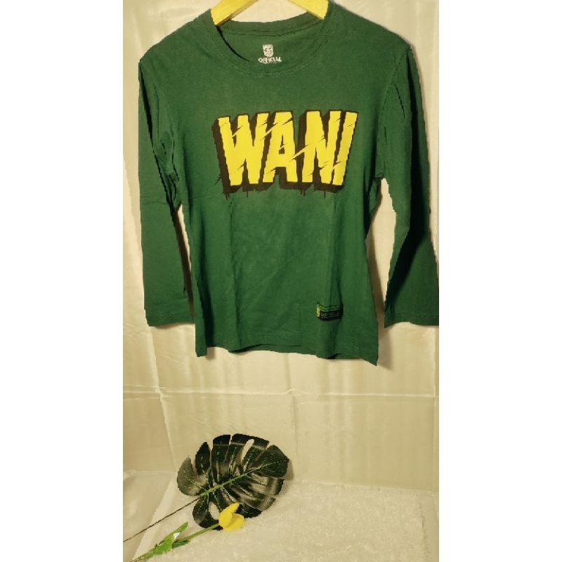 Kaos cewek Baju kaos wanita Persebaya Wani Warna Hijau PRELOVED