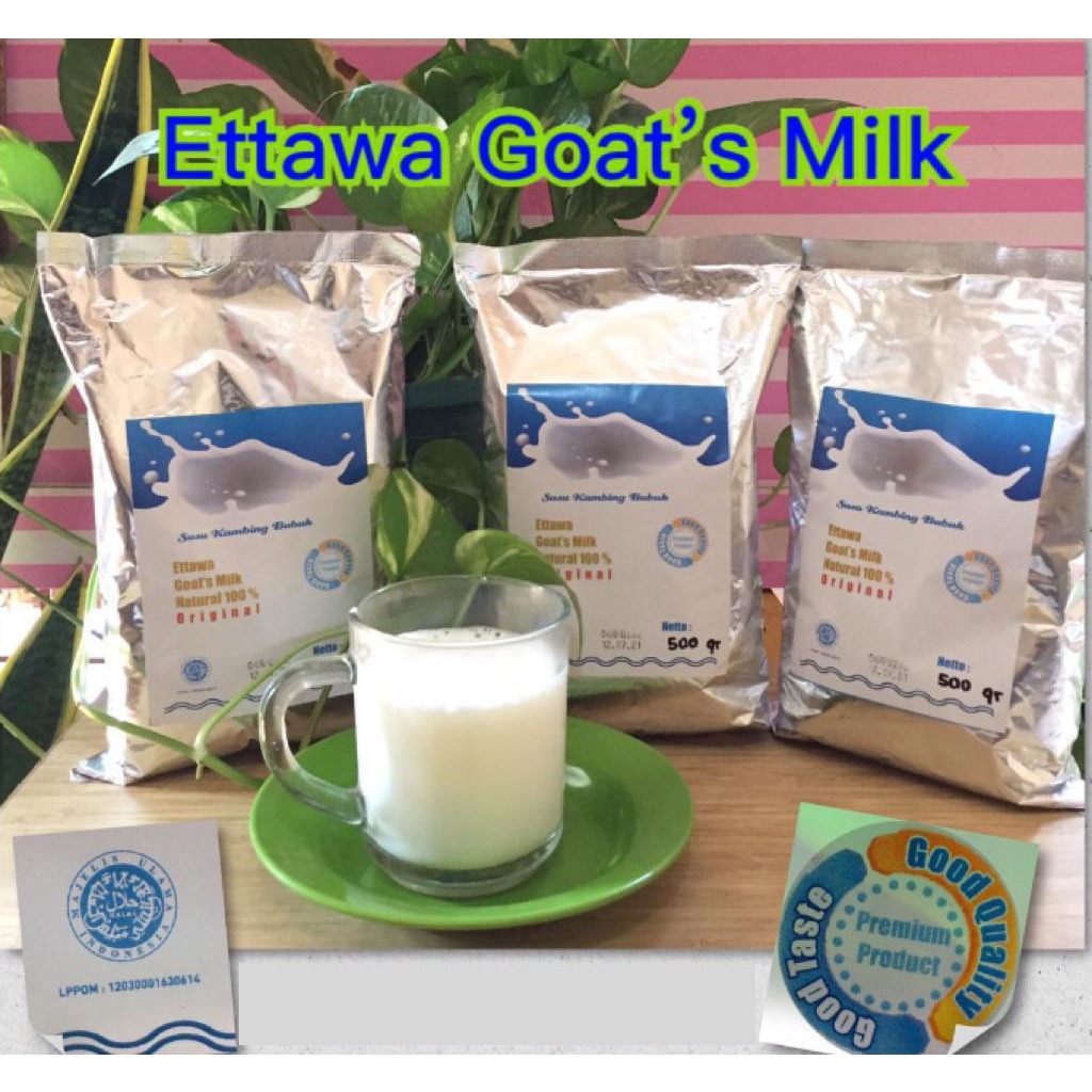 

Ettawa Goat's Milk (Susu Kambing Bubuk) Natural 100% Original