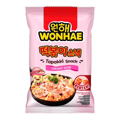 

WONHAE Topokki Snack Creamy Rose 80 g