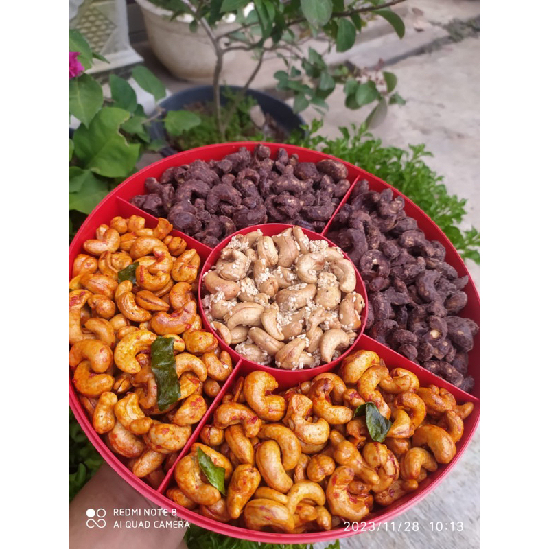 

KACANG METE MIX 5 RASA NETTO 1KG KACANG METE MATANG TOPLES 5 RASA-KACANG METE MATANG MIX 5 RASA