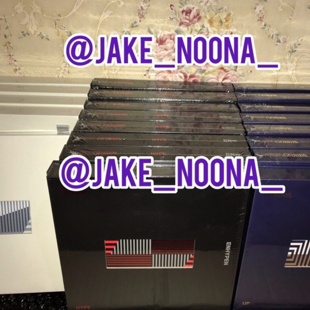 [Ready Stock] Album Enhypen Border : Carnival Sealed & Unsealed Album Only (fullset)