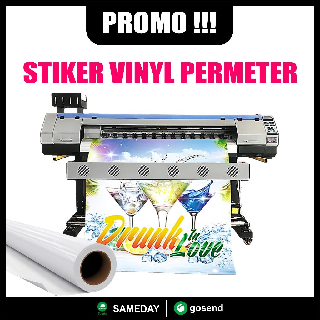 

Cetak Sticker / Stiker Vinyl Permeter
