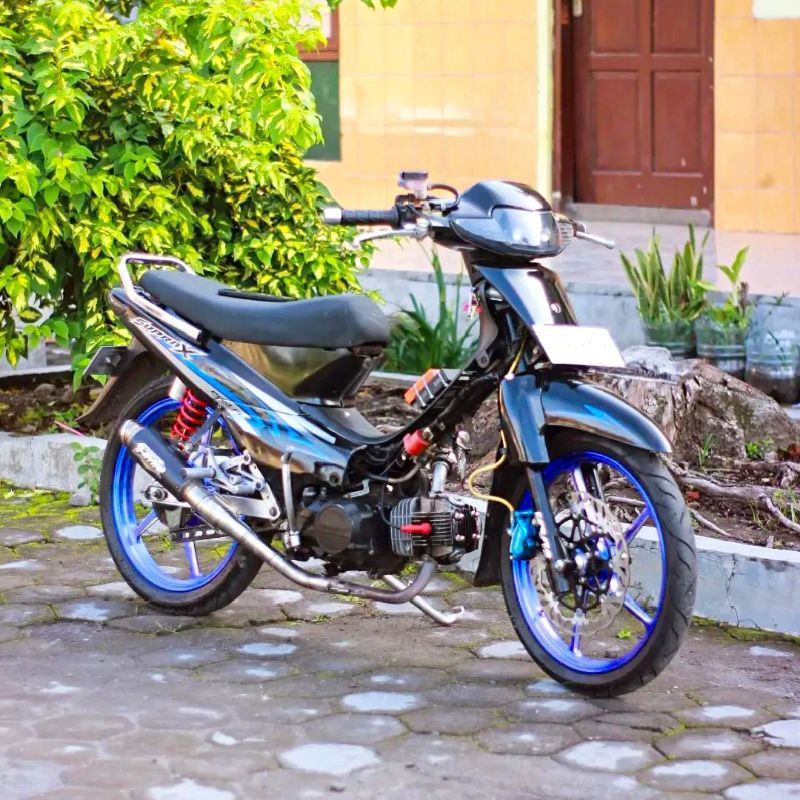 Sticker Striping Standar ori Supra x 125 fi 2018 PNP SUPRA X Lama