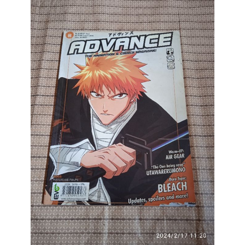 majalah animasi advance the animation & comics magazine vol 06/2006