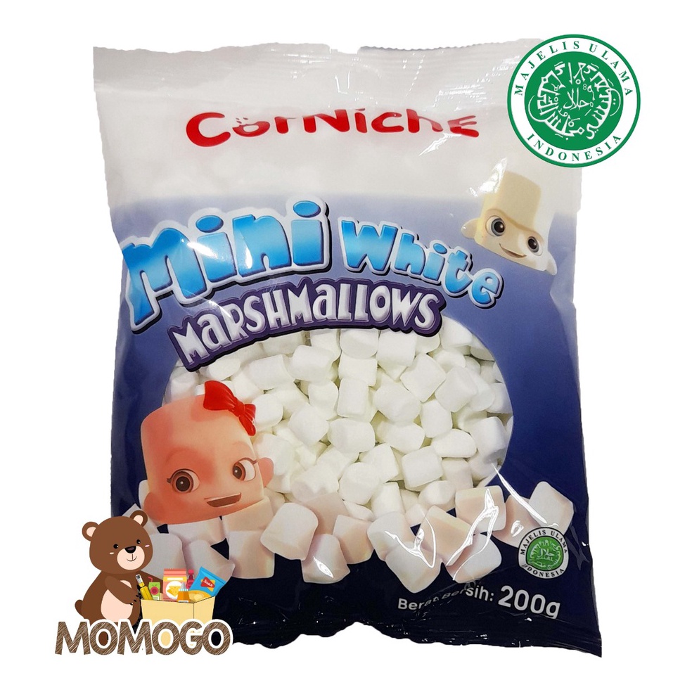 

FREE ONGKIR CORNICHE MINI WHITE MARSHMALLOW 2GR