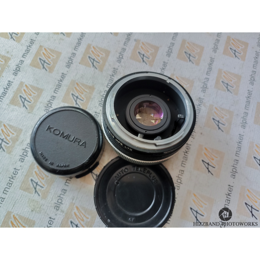 MULUS Teleconverter Teleplus Tele Converter KOMURA Telemore95 for Canon FD FL NFD 50mm 55mm 28mm 35m