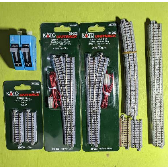 PAKET SWITCHER, WESEL & REL KATO SKALA N (1:150)