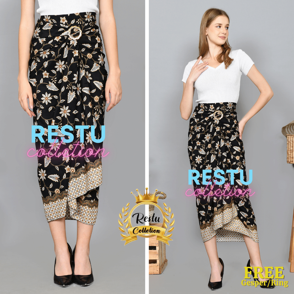 TERBARU Rok lilit batik / rok lilit batik kain lilit Premium / lilit batik modern / Motif