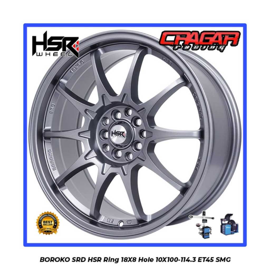 Velg Mobil Innova Reborn Zenix Crv Hrv Creta Velg Hsr Broko Srd Ring 18 Lubang 5