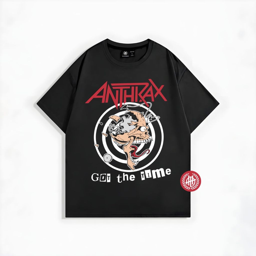 Kaos Music Band Anthrax Keren dan Kekinian