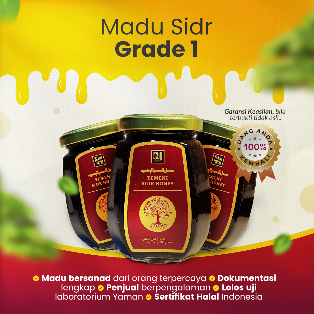

ALBAGHIYAH - Madu Sidr Grade 1 (Ternak)