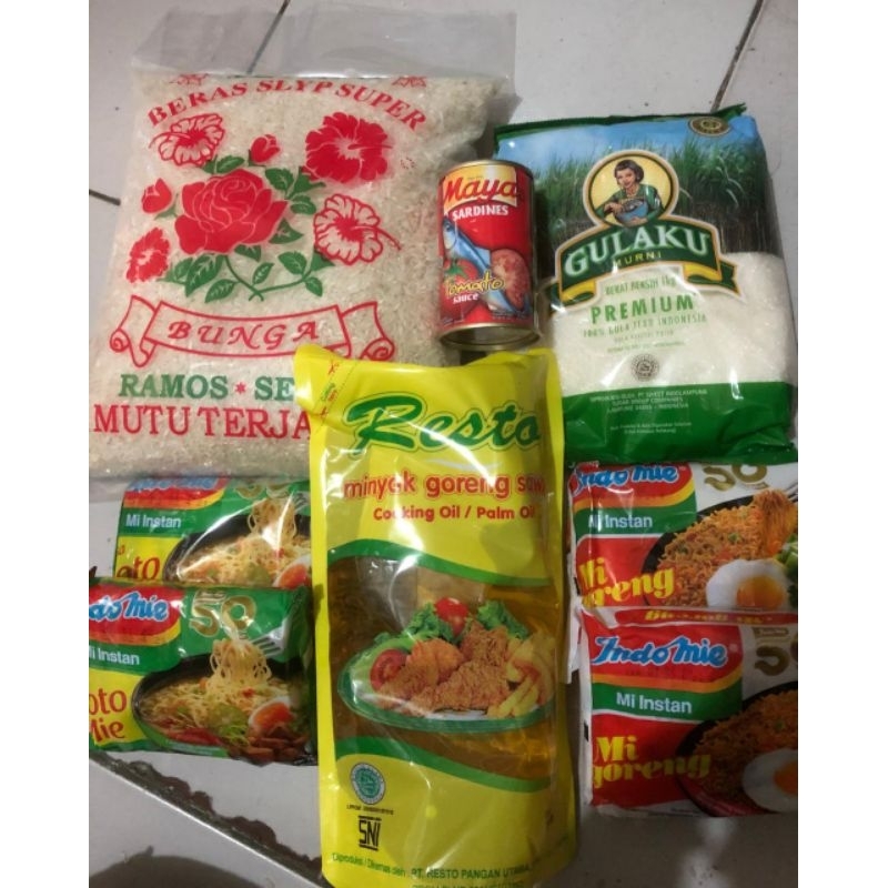 

Paket Sembako berbagi