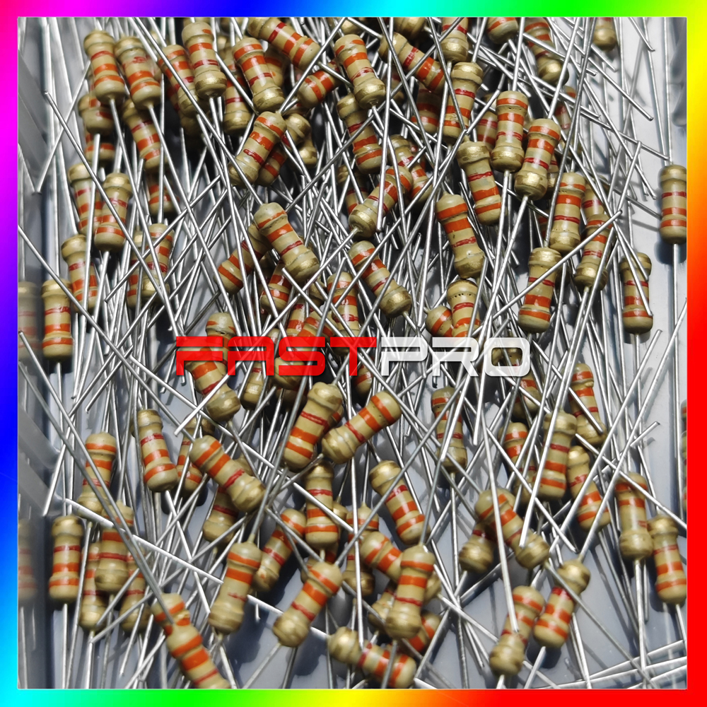 1 Pcs Resistor 1/4w 5% 3k3