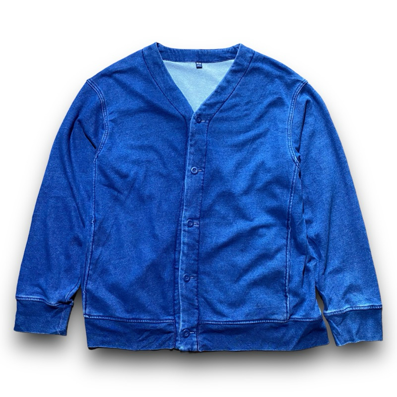 Uniqlo Sweat Cardigan blue Jeans