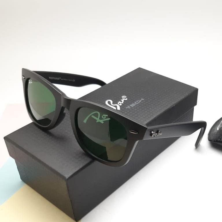 KACAMATA SPORT FASHION PRIA RB WAYFAREL AKSESORIS TERBARU LENSA KACA ANTISILAU