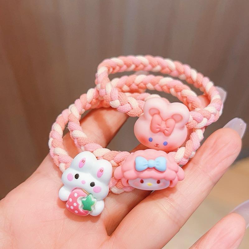 Karet Rambut Motif Kartun Kuncir Rambut Kelabang Cute Karet Boneka Karet Rambut Anak