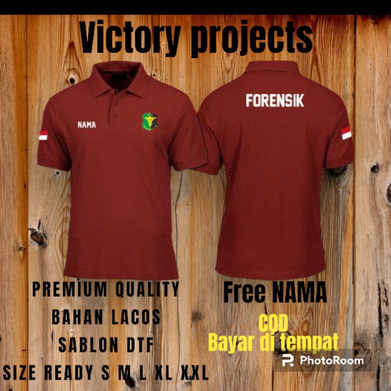 Kaso polo/Baju Wangki/BAJU FORENSIK