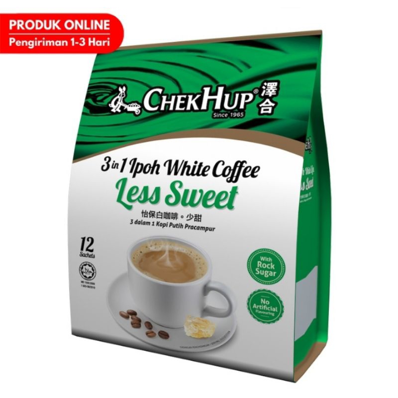 

ChekHup 3 in 1 Ipoh White Coffee Less Sweet 12 x 35 g