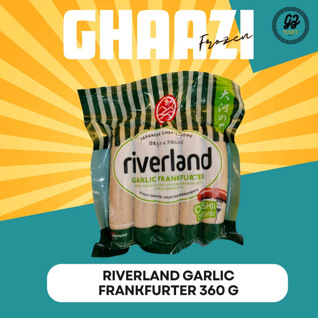 

RIVERLAND GARLIC FRANKFURTER 360 G