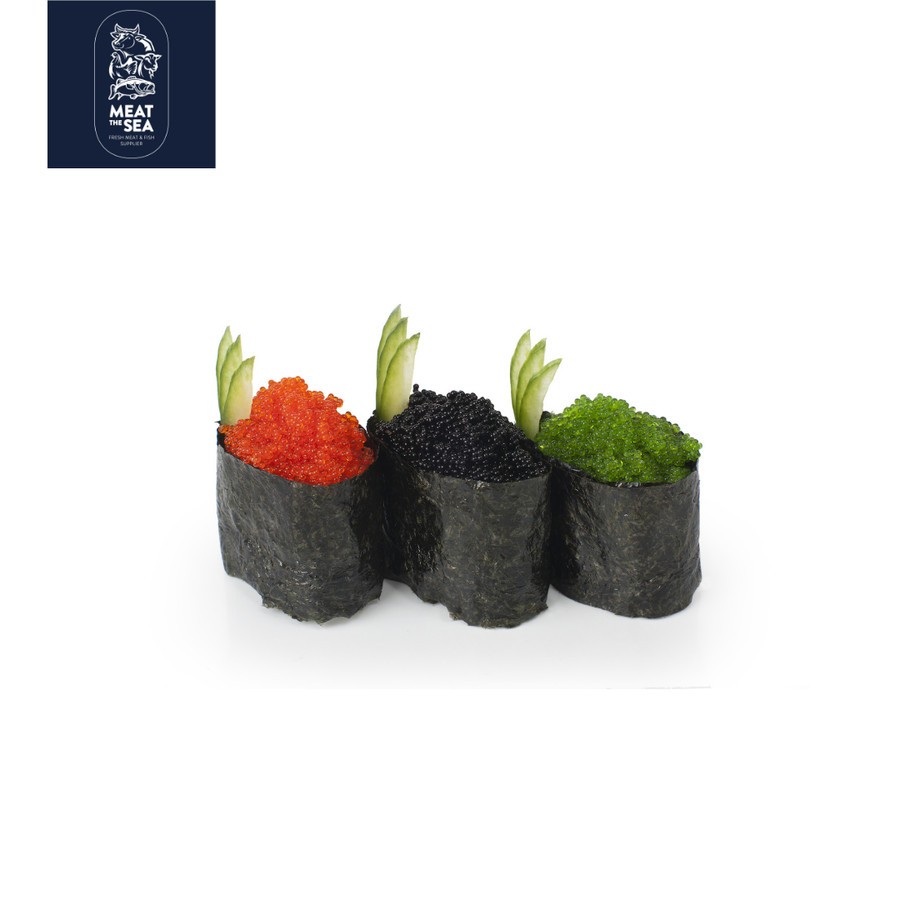 

Tobiko ● Telur Ikan Flying Fish Roe Premium ● Telur Ikan Terbang - Hitam
